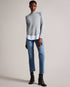 POPILIA-Knitwear-Mockable knit jumper- Ted Baker Romania